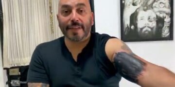 Lupillo Rivera tapa tatuaje de Belinda