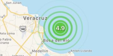 Sismo sacude el Puerto de Veracruz