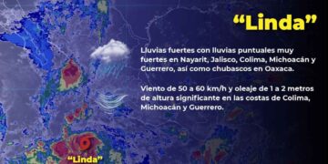 Tormenta tropical afecta a Guerrero y a otros cinco Estados 