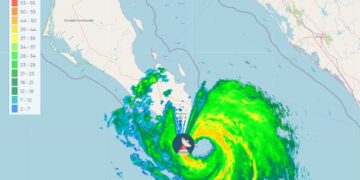 Impactó Olaf a Baja California Sur
