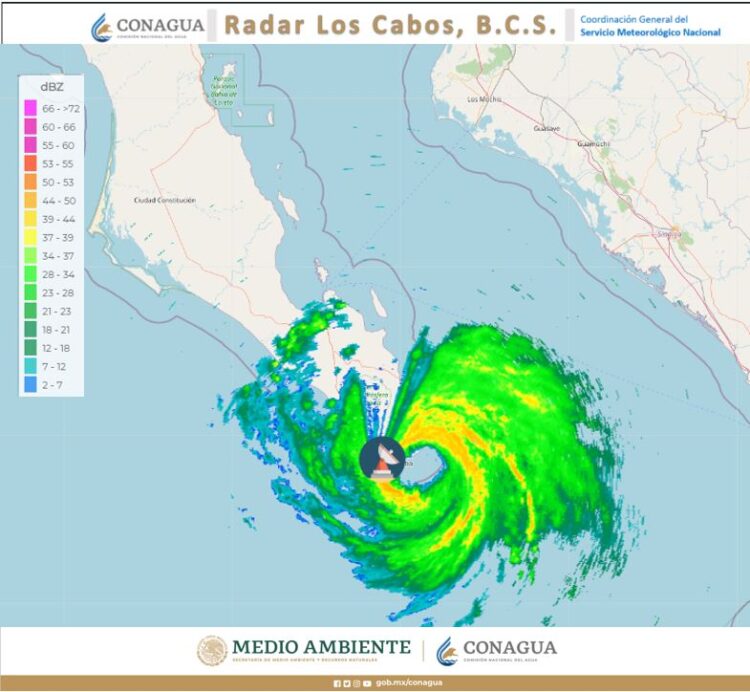 Impactó Olaf a Baja California Sur