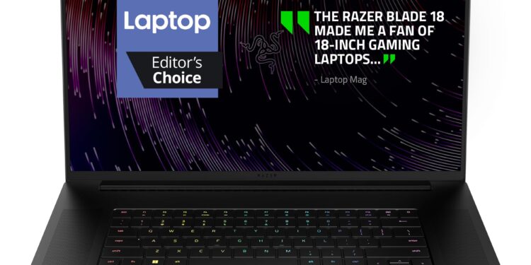El Razer Blade 18 llega como el portátil definitivo para gamers